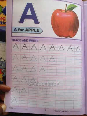 Trace Alphabet Capital Letter