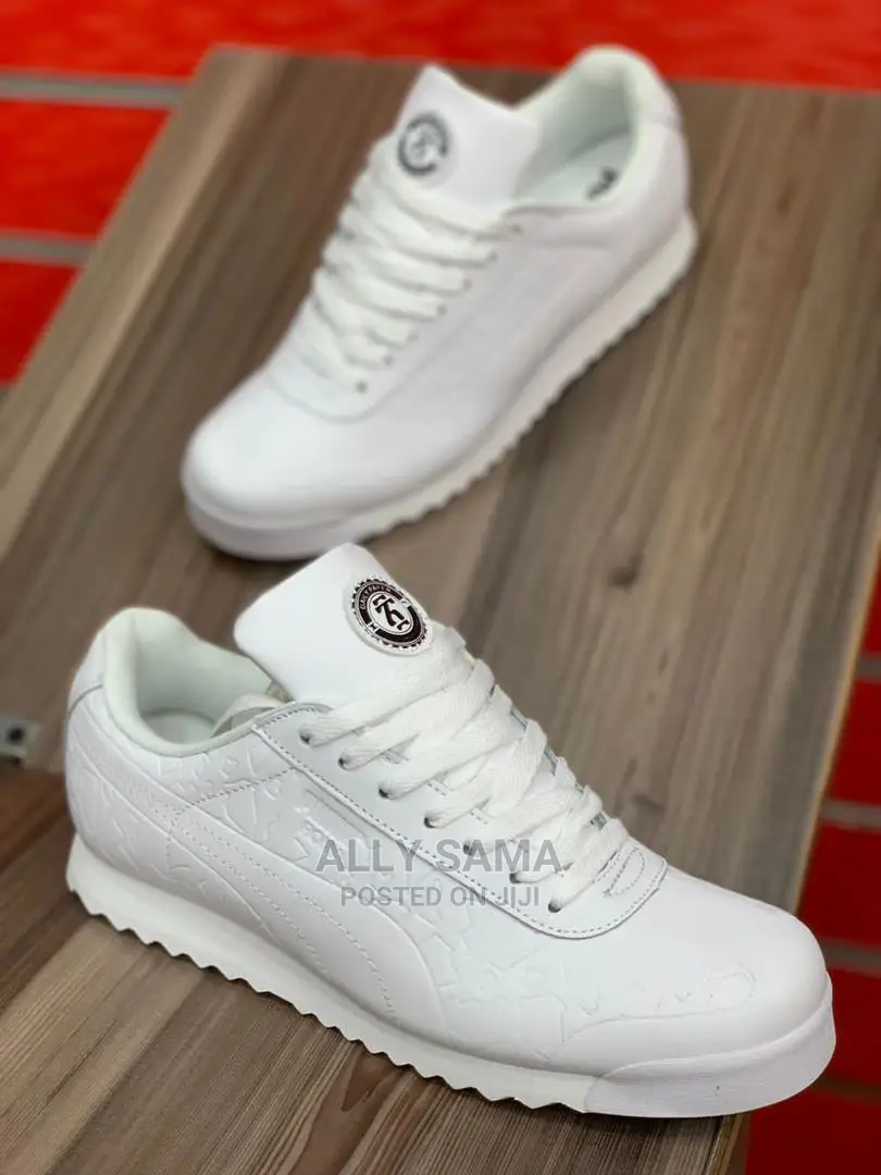 Puma Roma White Black
