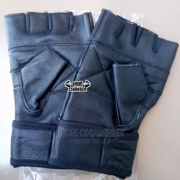 Original Leather Gym Gloves.