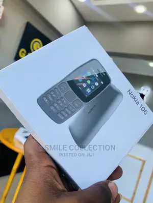 New Nokia 106 Black