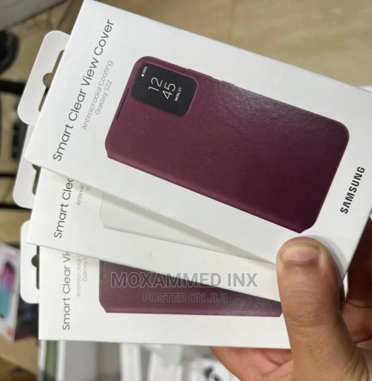 Smart Clear Case For Galaxy S22 Series