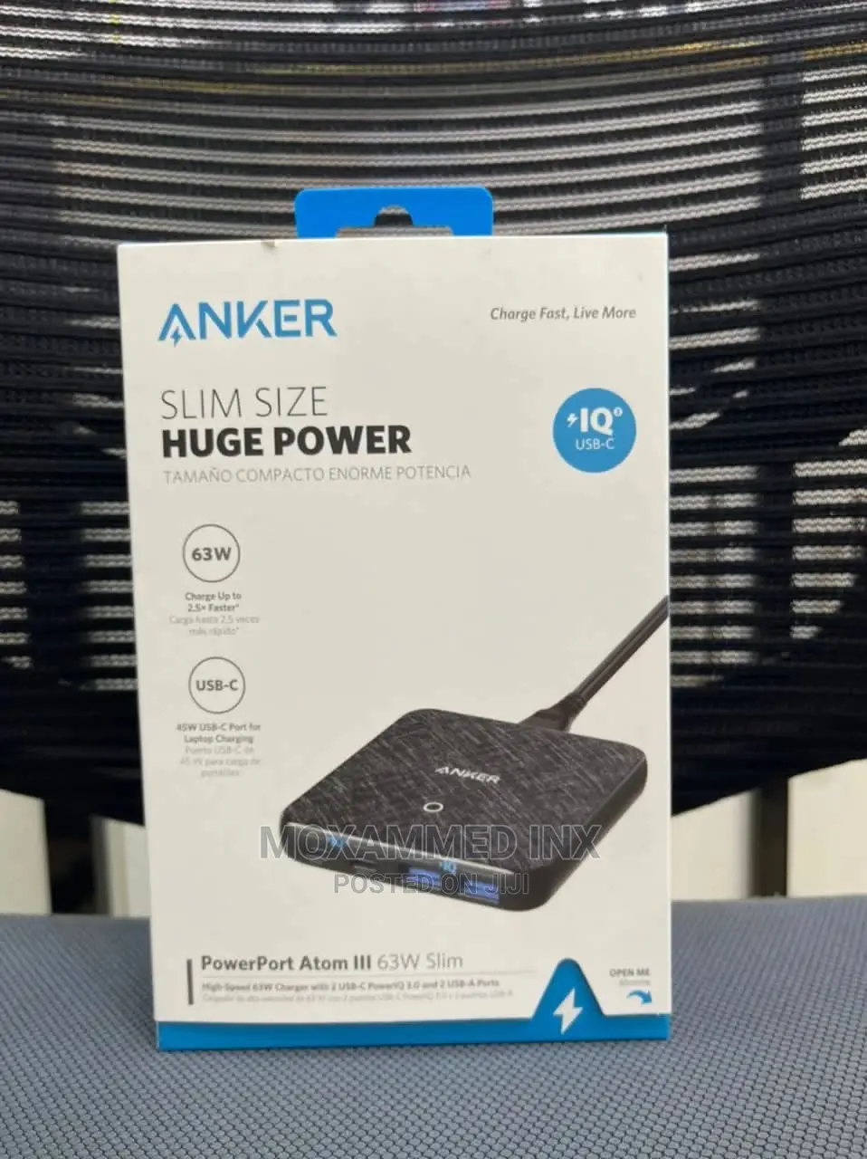 Anker Powerport Atom III 63W Slim