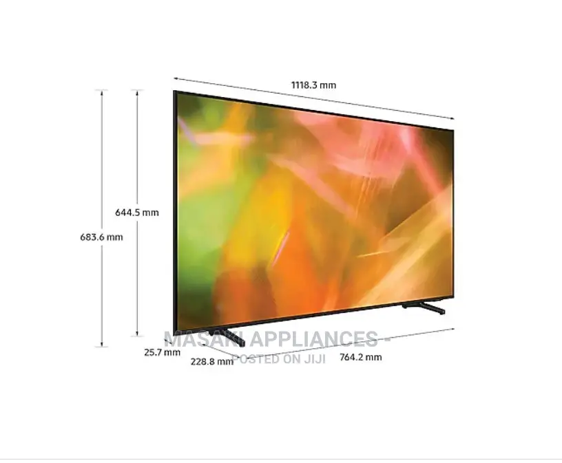 SAMSUNG TV 50” INCH 50au8000 Crystal Uhd Smart Youtube