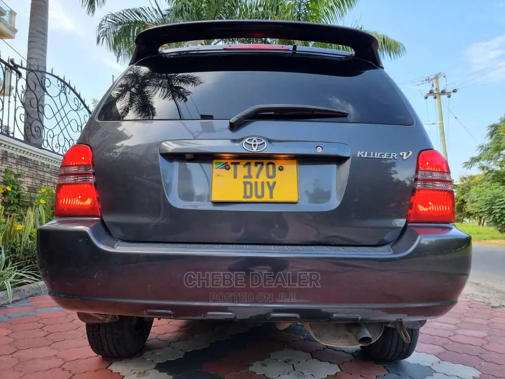 Toyota Kluger 2008 Gray