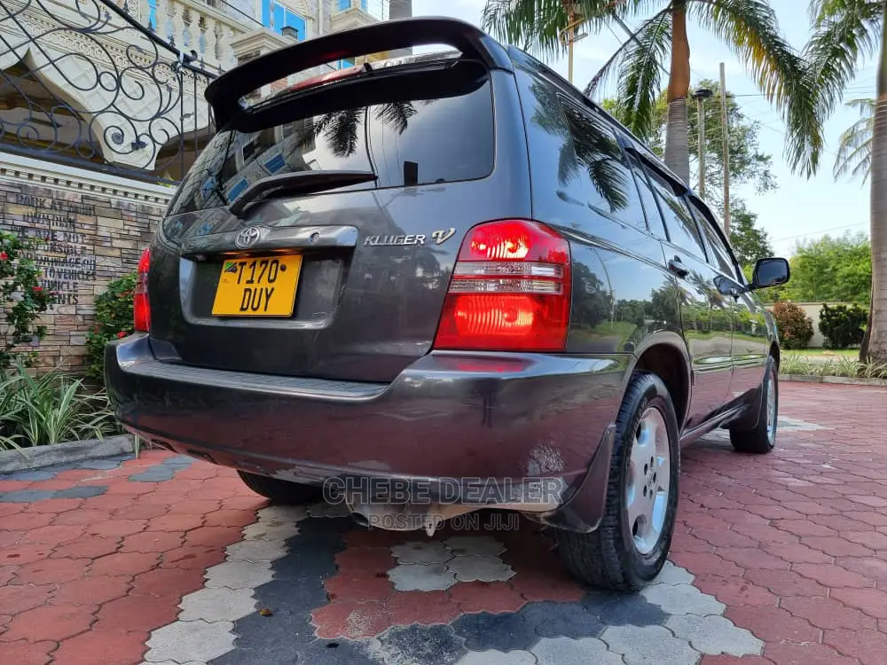 Toyota Kluger 2008 Gray