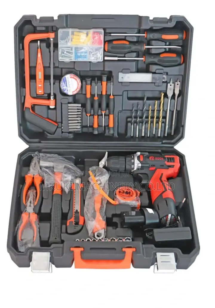 Toolbox Set + Drill Yakuchaji Volt 12