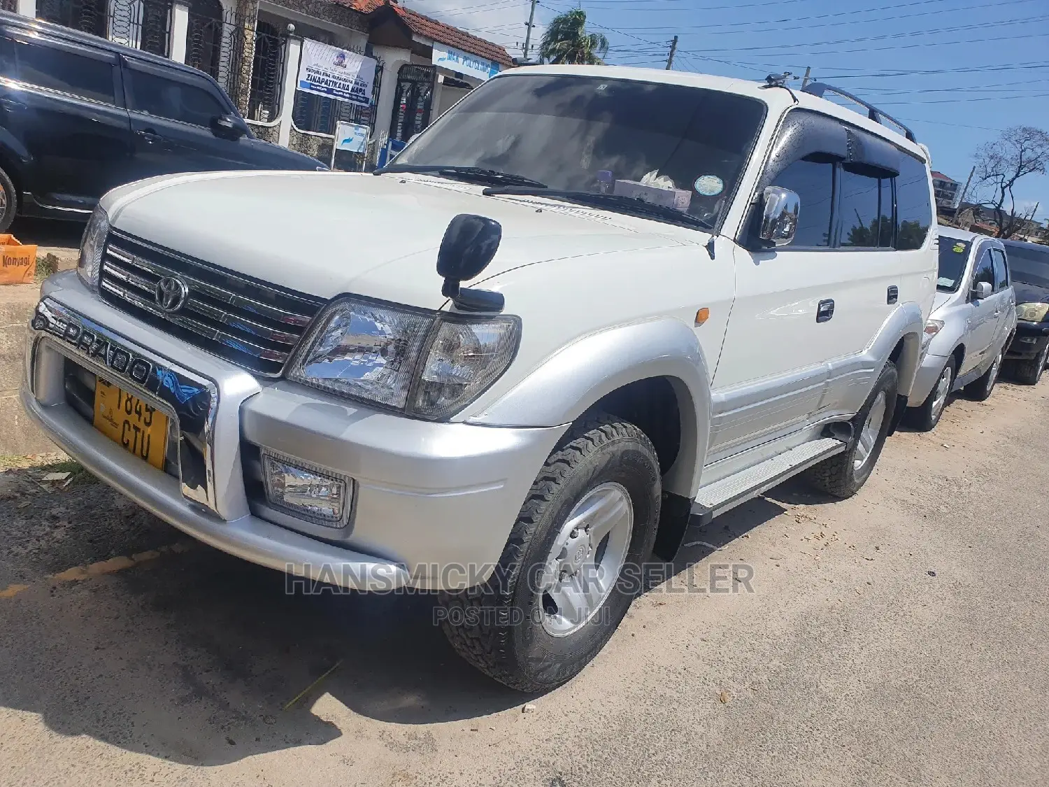 Toyota Land Cruiser Prado 2001 White