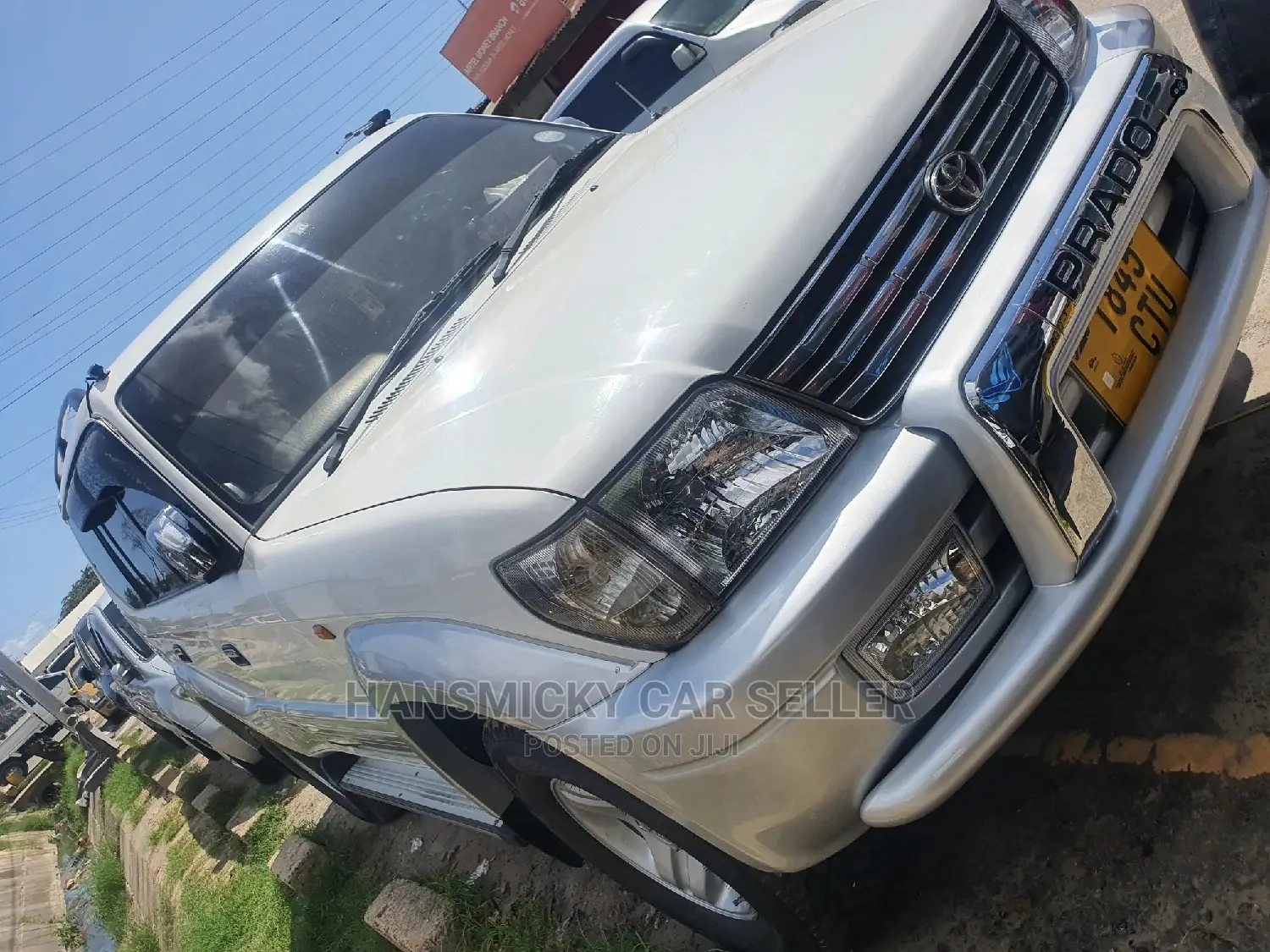 Toyota Land Cruiser Prado 2001 White