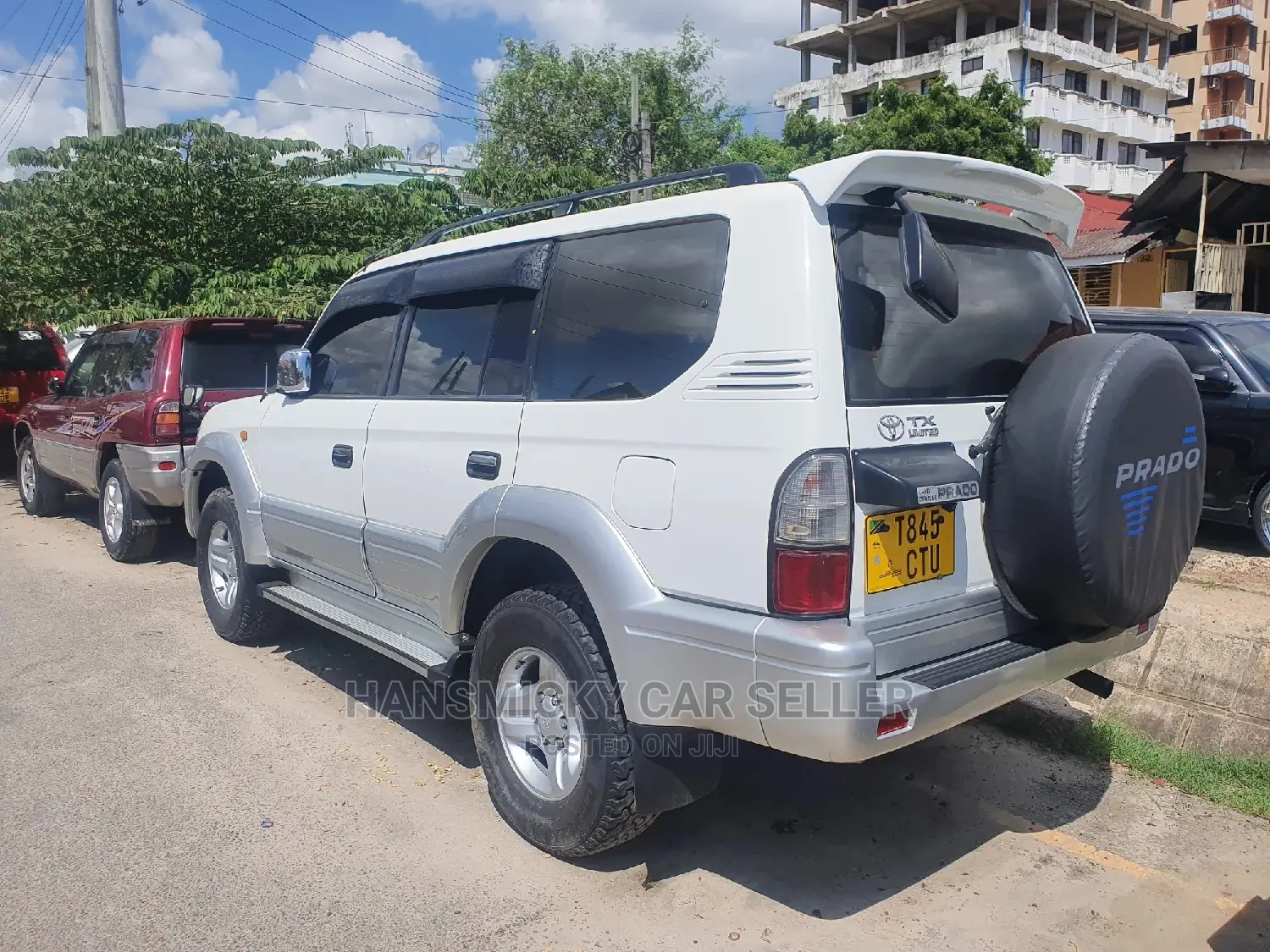 Toyota Land Cruiser Prado 2001 White
