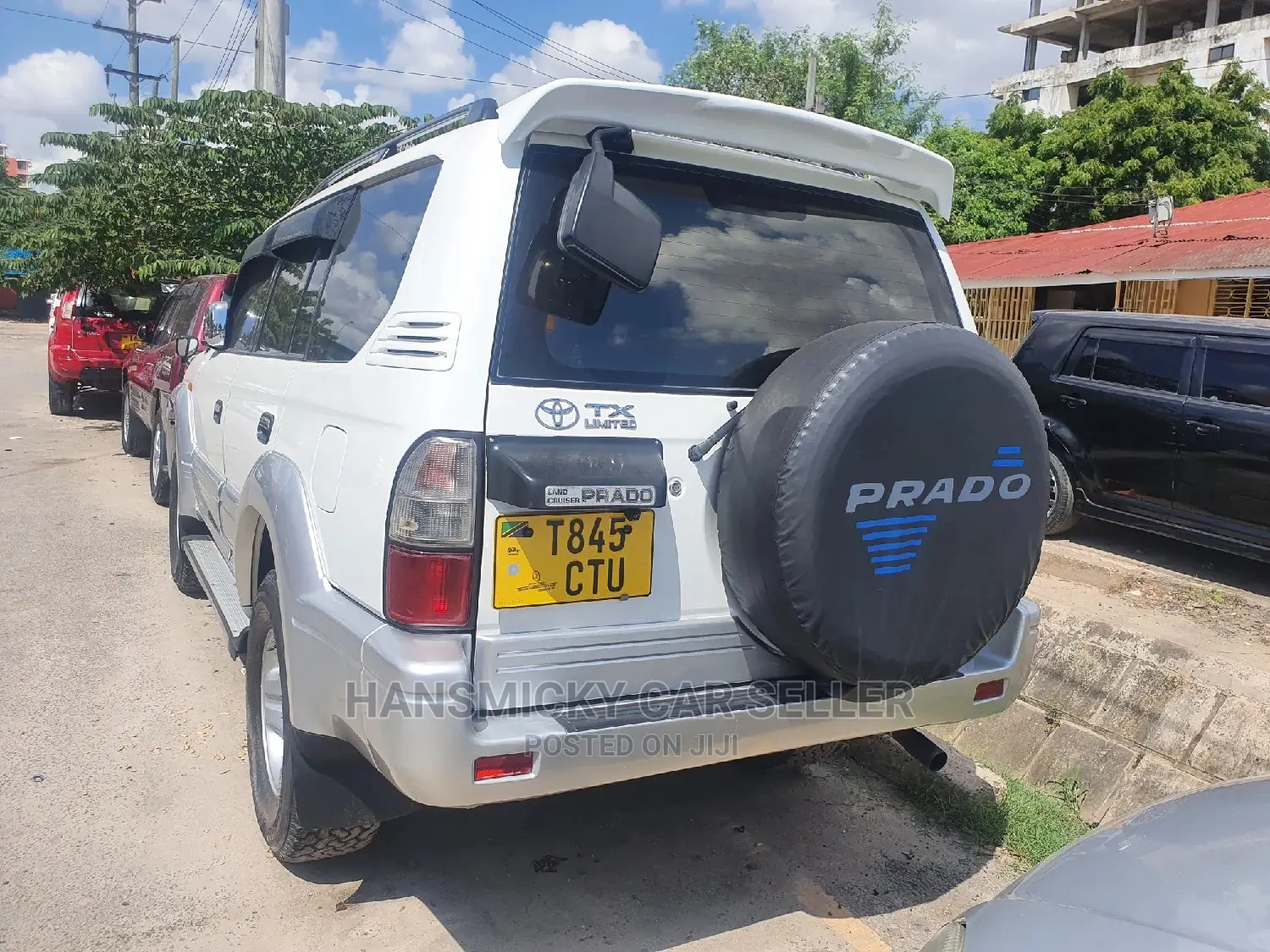 Toyota Land Cruiser Prado 2001 White