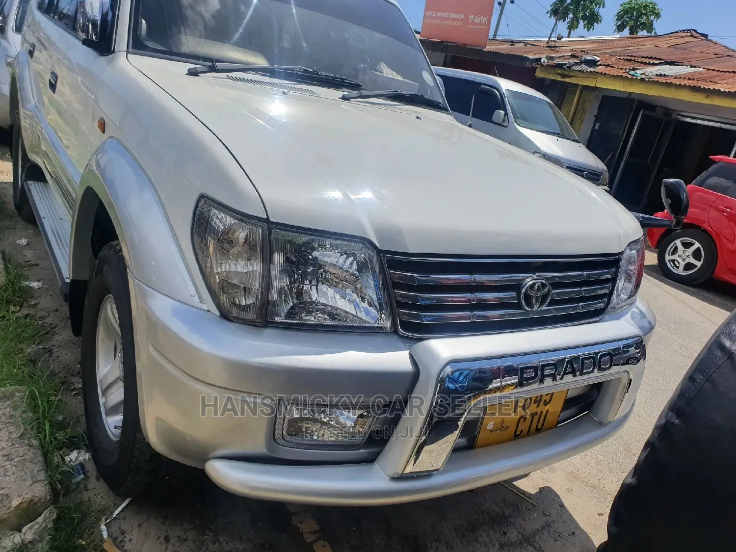 Toyota Land Cruiser Prado 2001 White