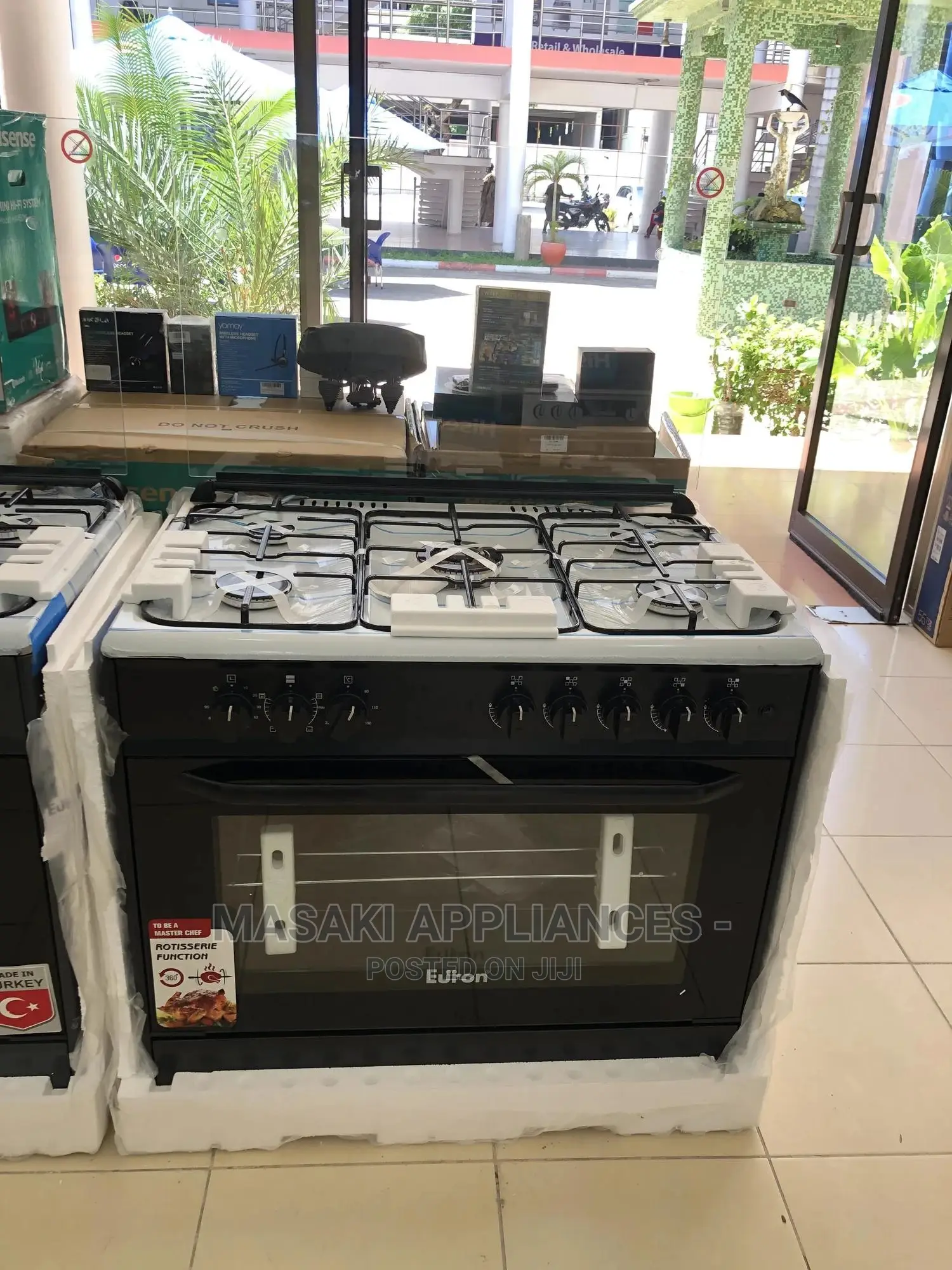 Euron Cooker 5 Plate (Ff9504gbzb)