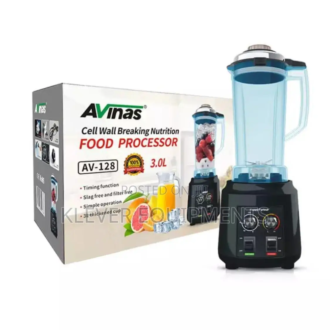 Avinas Commercial Blender 3litres