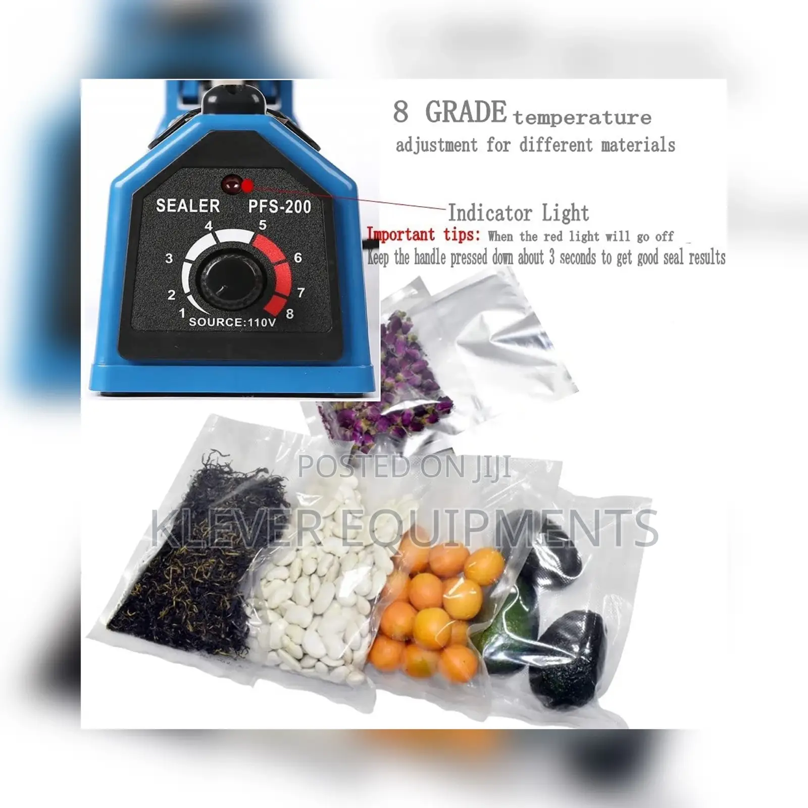 Electric Plastic Sealer 200mm