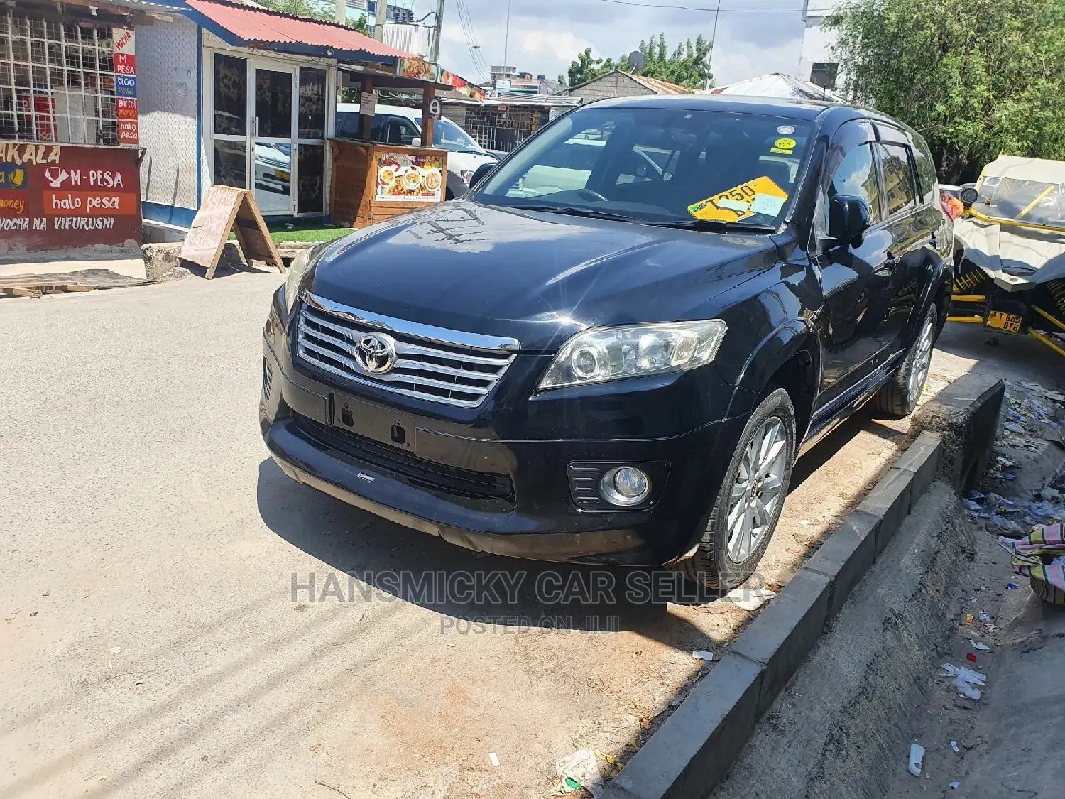 Toyota Vanguard 2012 Black