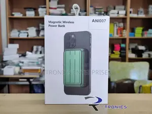 Magnetic Wireless Power Bank, 5000mah (Green)