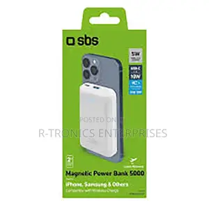 Magnetic Wireless Power Bank, 5000mah (Green)