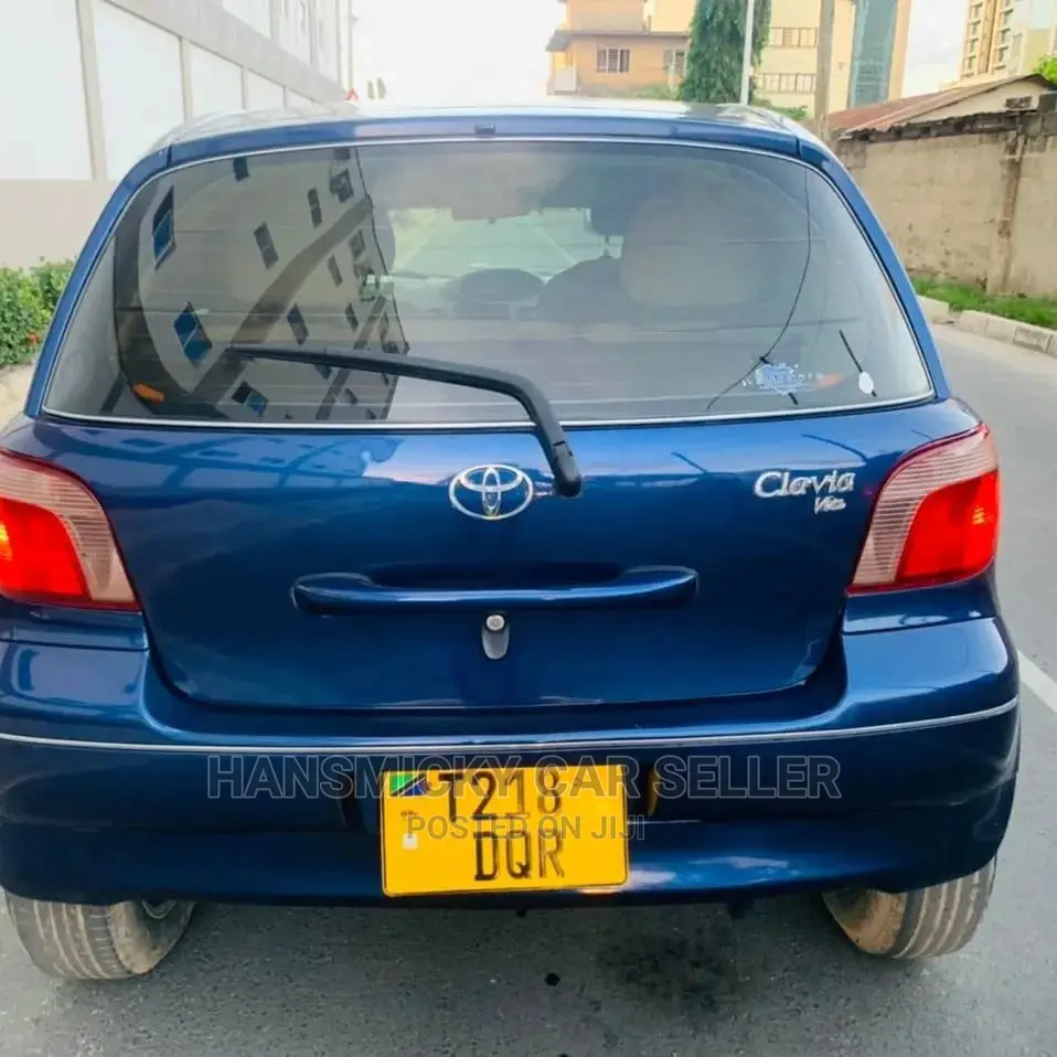 Toyota Vitz 2002 Blue