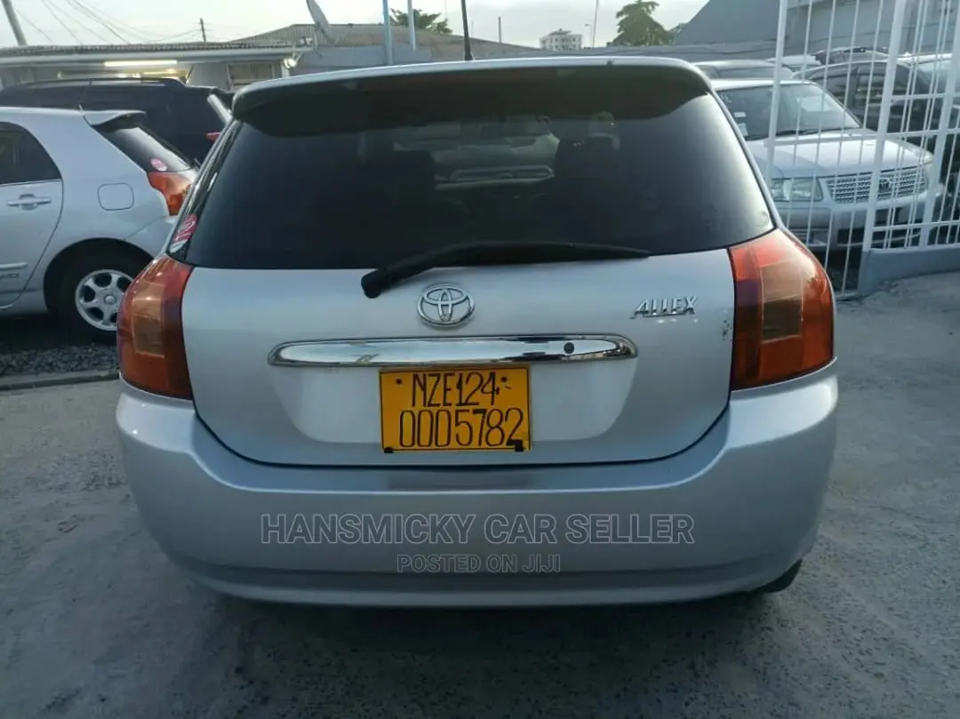 Toyota Allex 2001 Silver