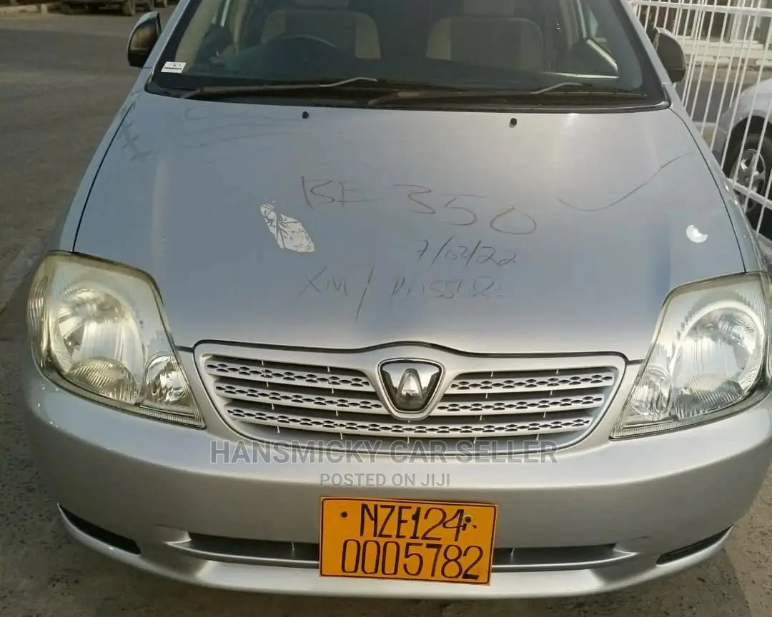 Toyota Allex 2001 Silver