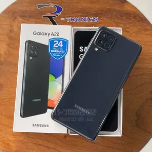New Samsung Galaxy A22 64 GB Black