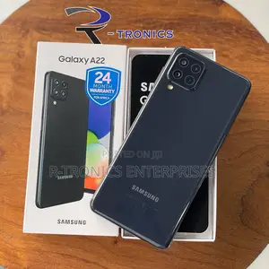 New Samsung Galaxy A22 64 GB Black