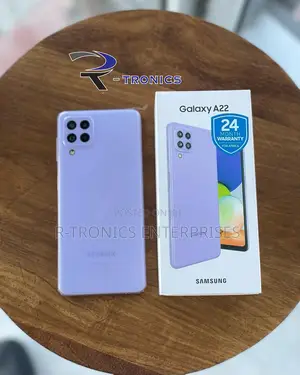 New Samsung Galaxy A22 64 GB Black