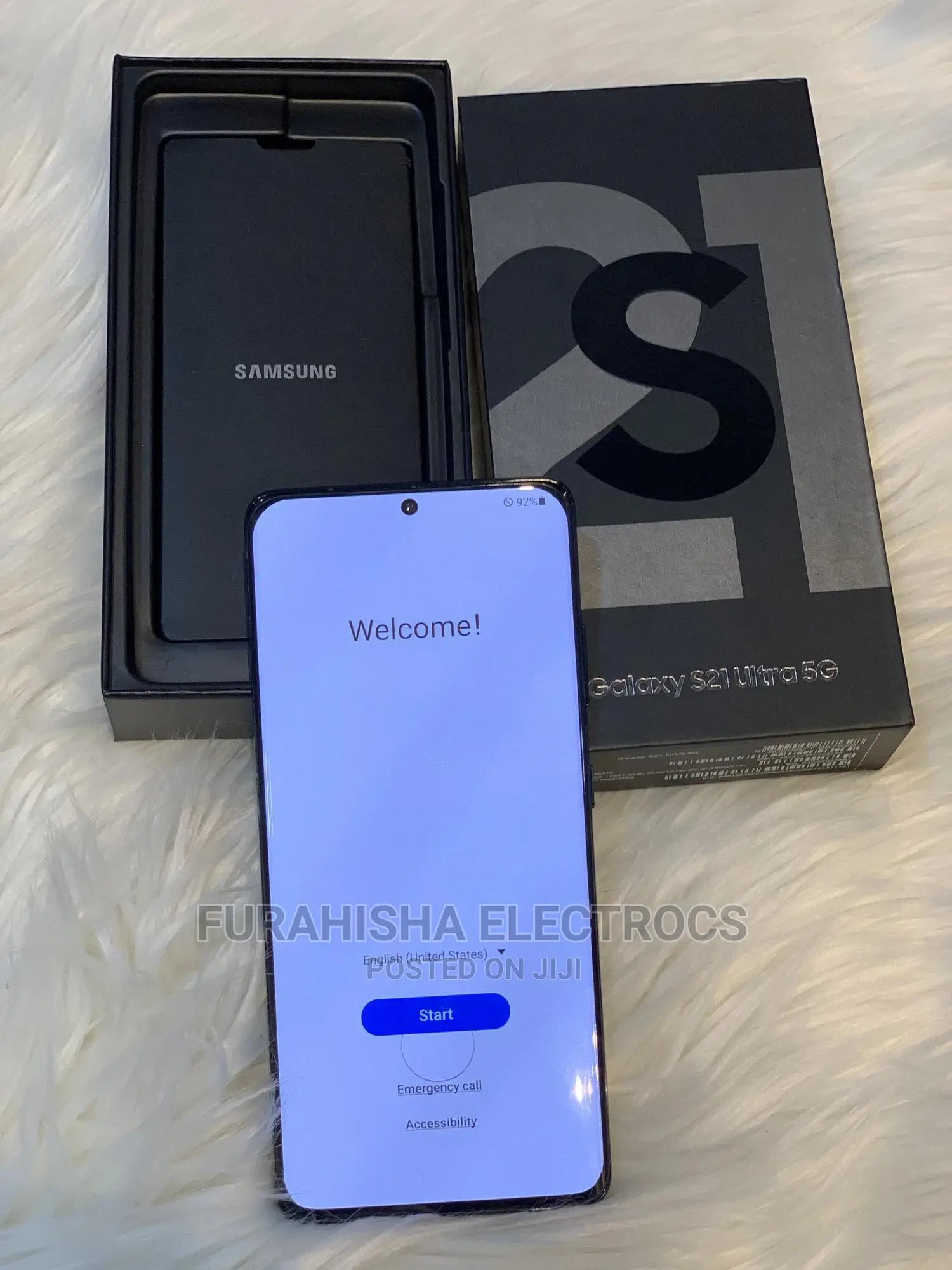 New Samsung Galaxy S21 Ultra 5G 128 GB Black