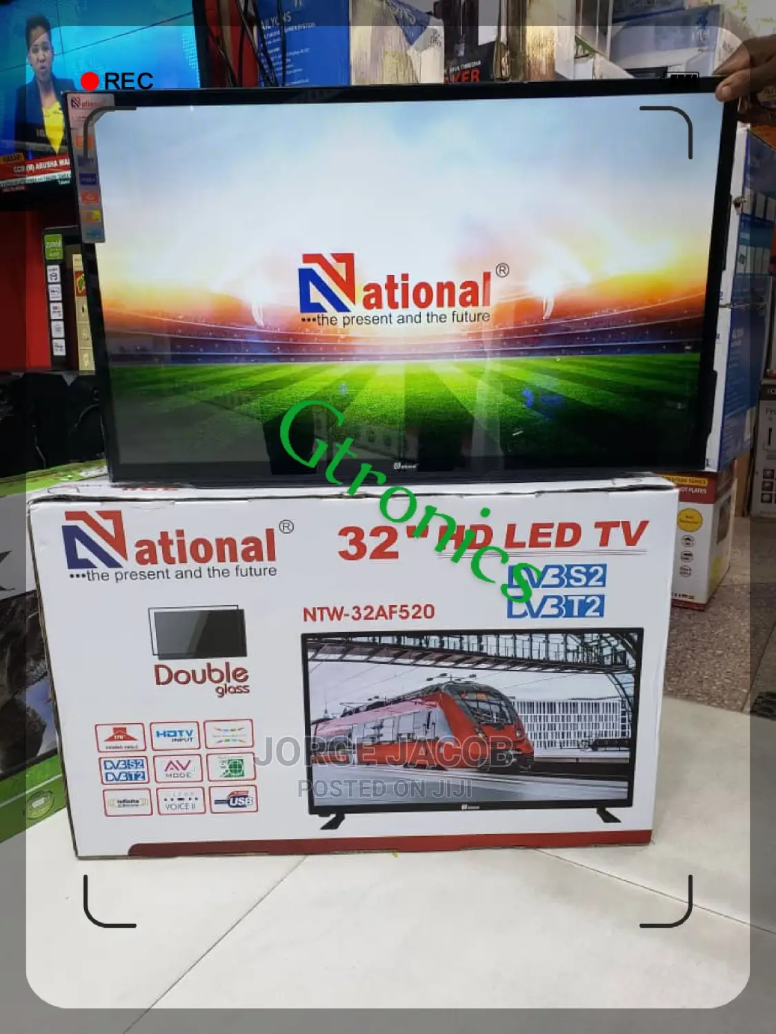 National Flat Screen 32"