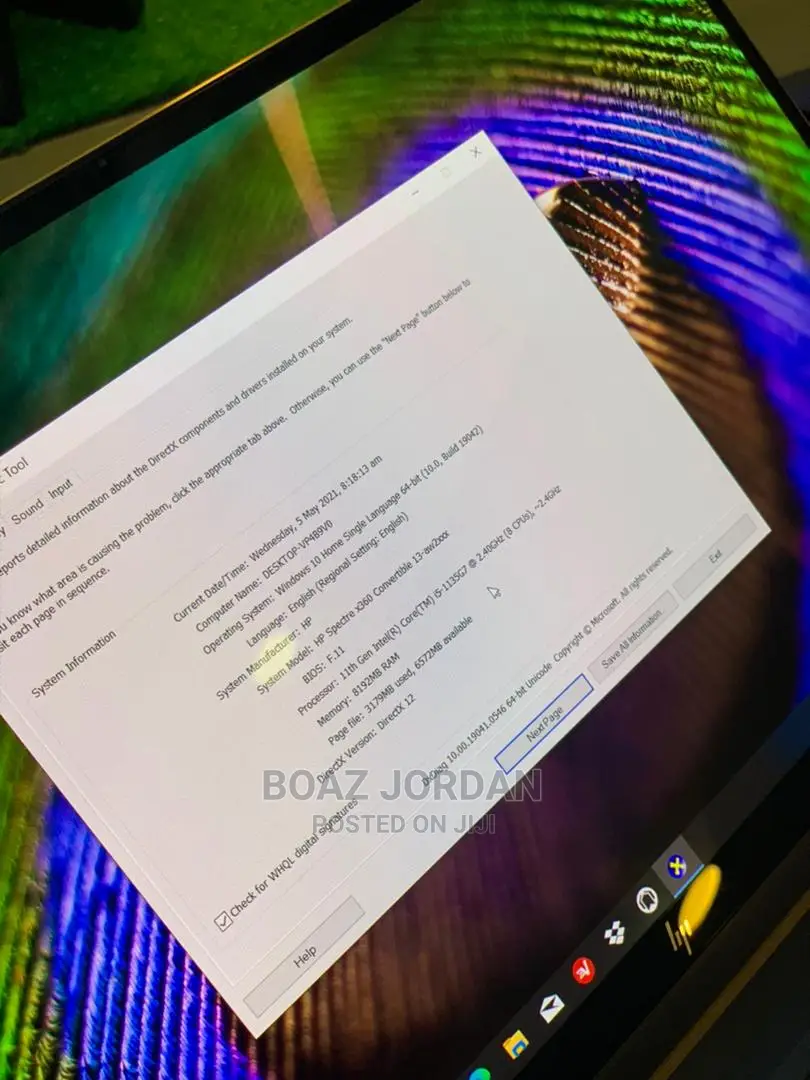 New Laptop HP Spectre Xt 15 8GB Nvidia SSD 512GB
