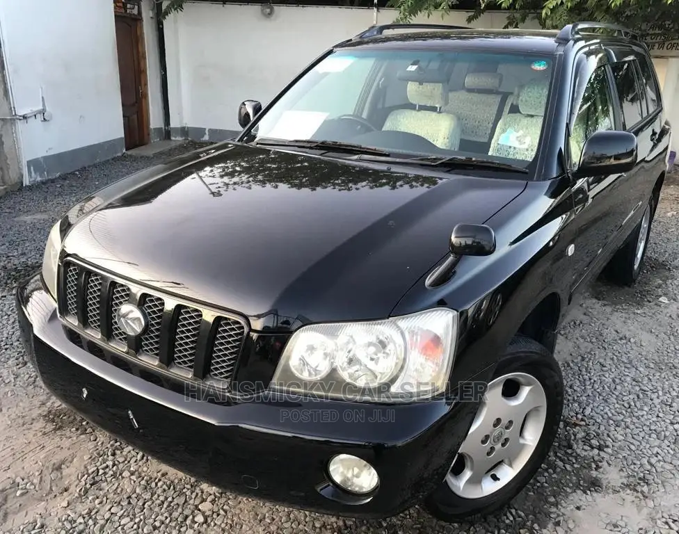 Toyota Kluger 2002 Black