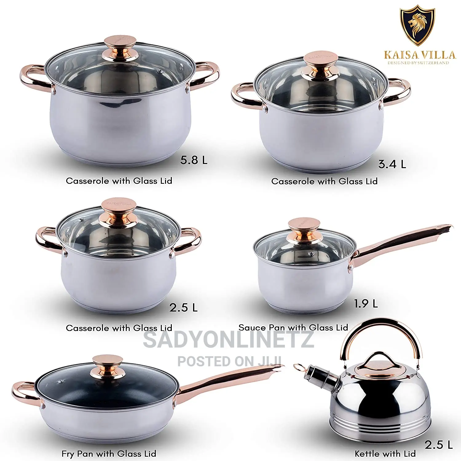 Kaisavilla Cookware Set