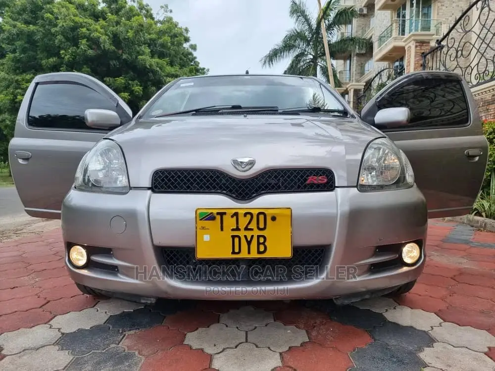 Toyota Vitz 2002 Gray