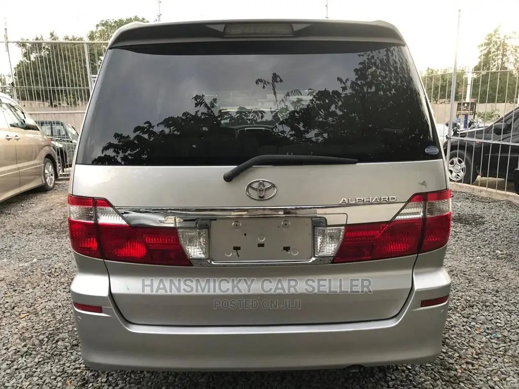 Toyota Alphard 2007 Silver