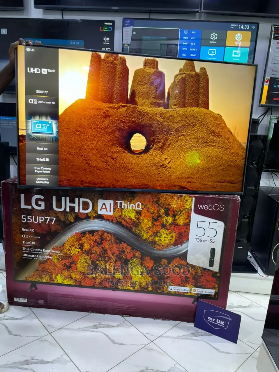 LG Uhd Al Thinq Inc 55