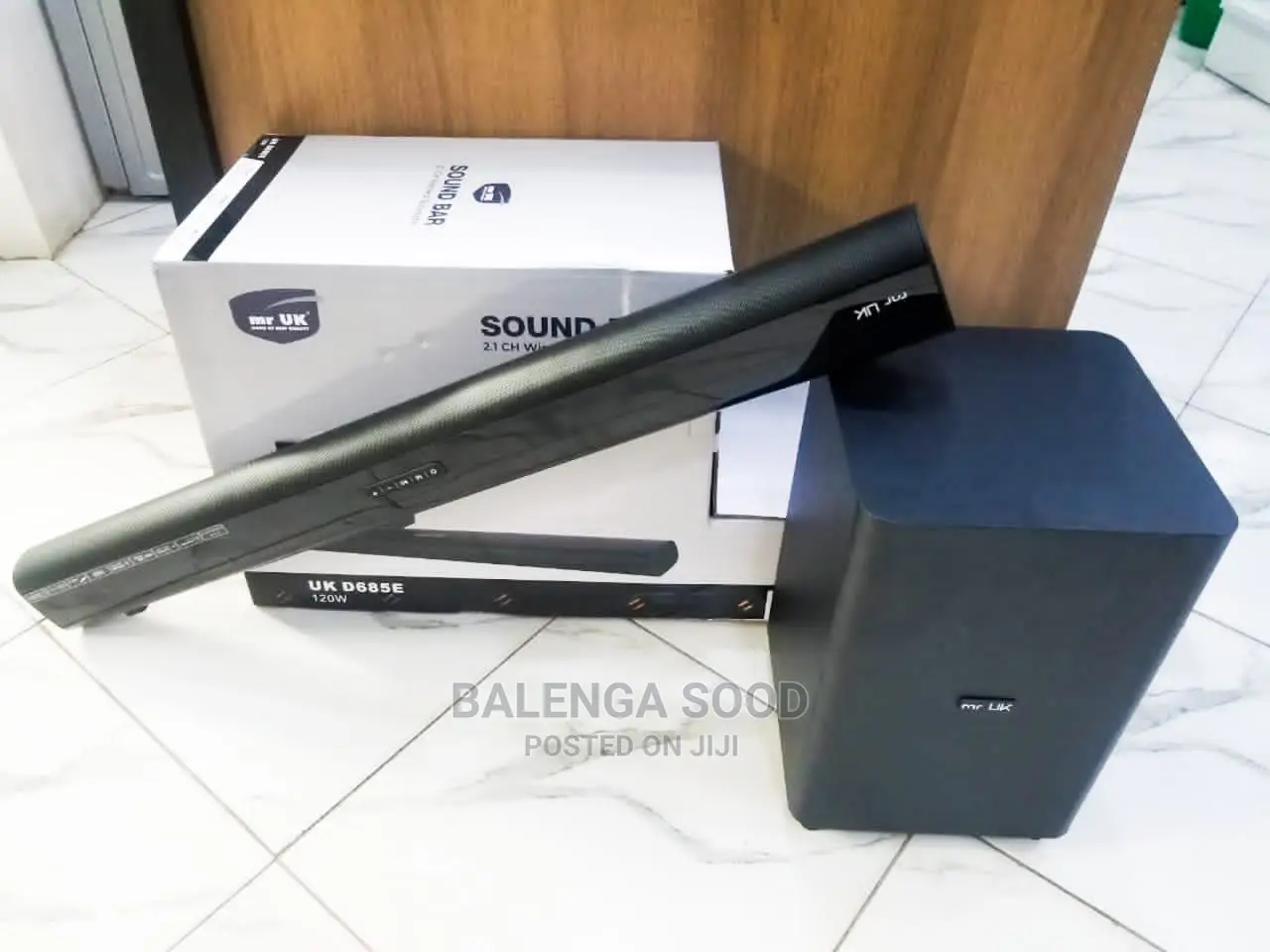 Mr UK Sound Bar Watts 120