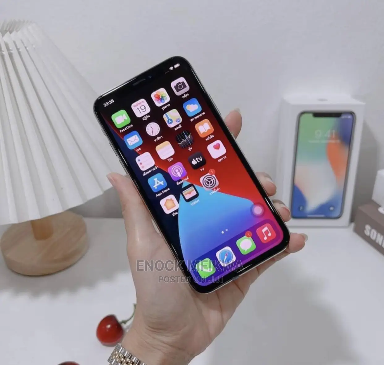 New Apple iPhone X 256 GB White