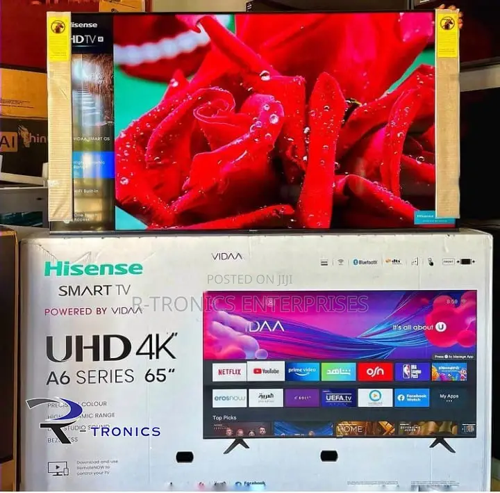 Hisense 65A6H 65-Inch Ultra HD Android Smart TV