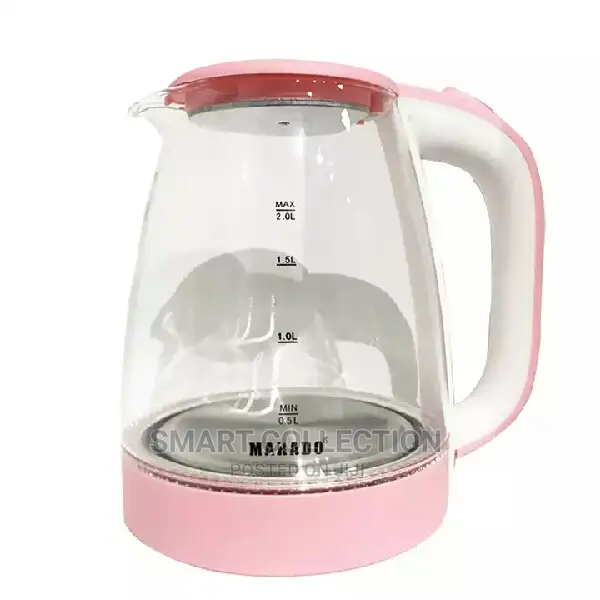 Electric Glass Kettle With Light Pyrex