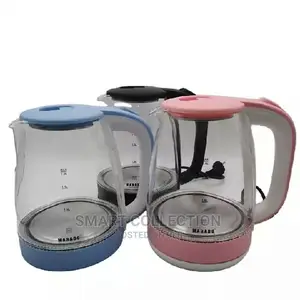 Electric Glass Kettle With Light Pyrex