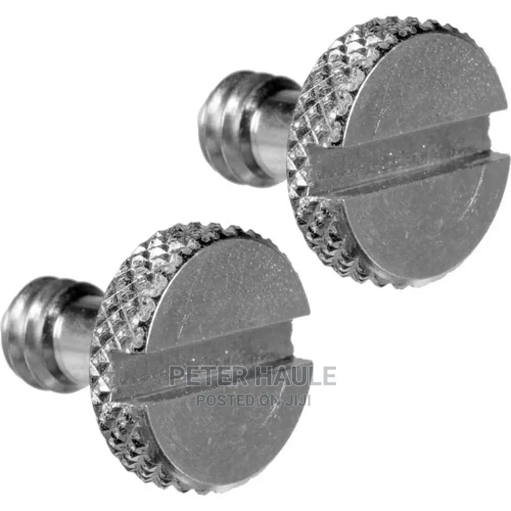 Set Of Two 1/4" Camera Mounting Screws