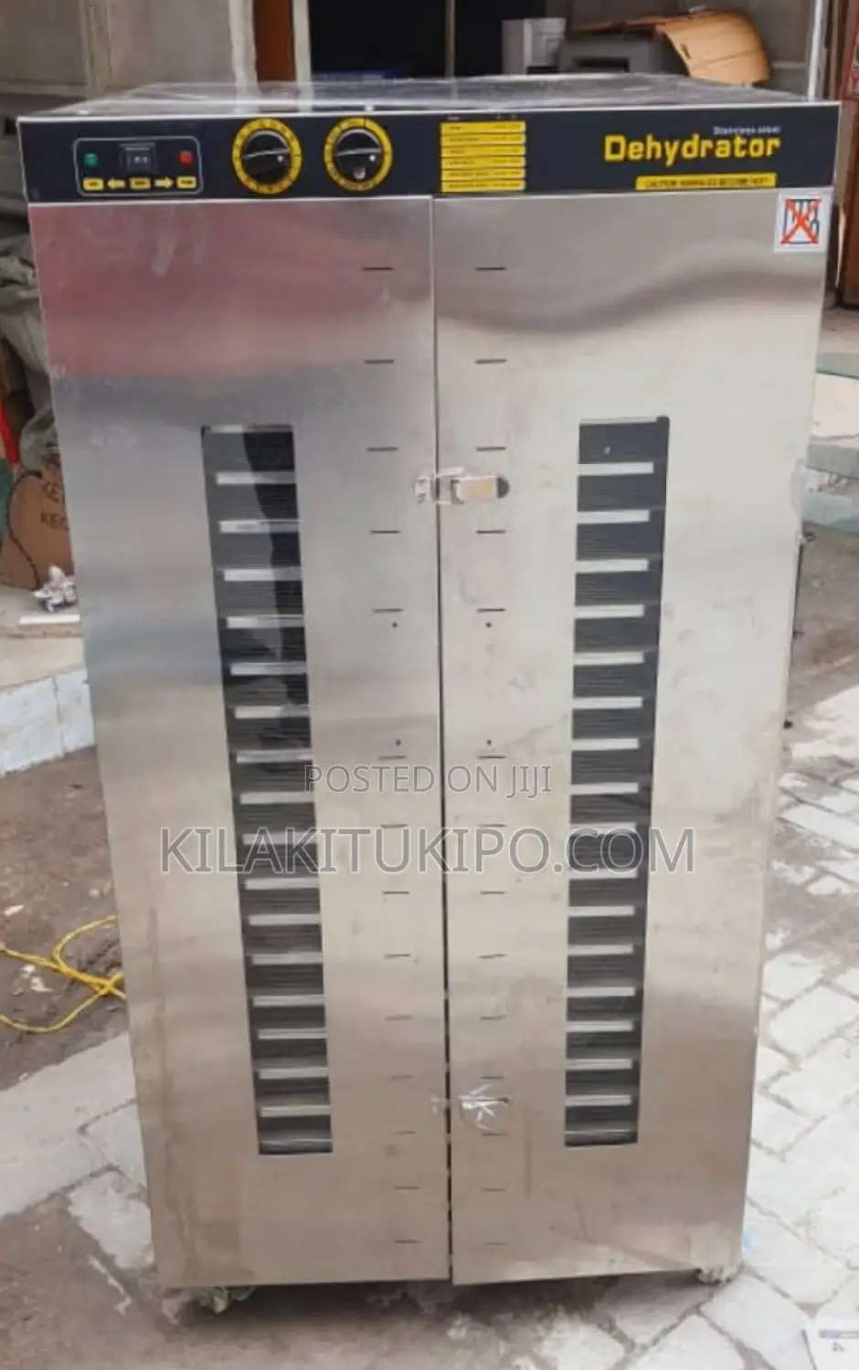 Dehydrator Stainless Steel Side By Side Door