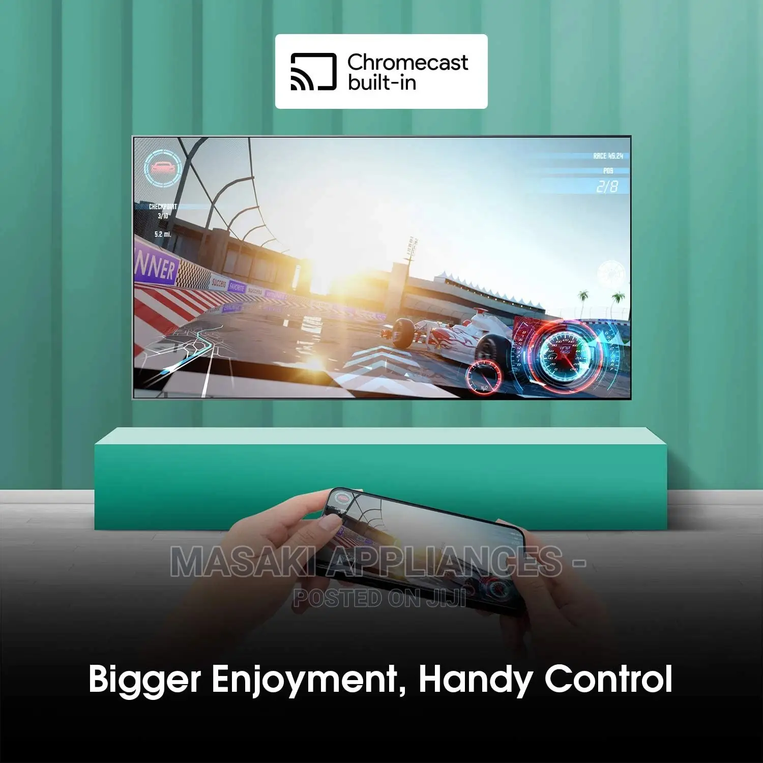 OFFER! Hisense 55 Inch (55A7200F) Smart Android TV in Masaki