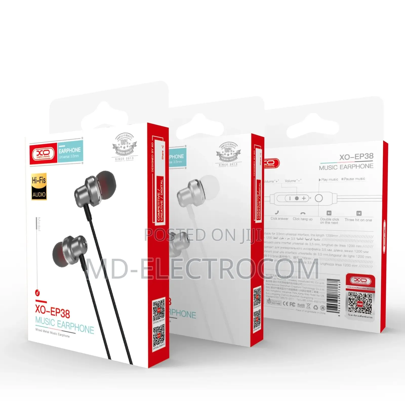 EP38 Music Earphones