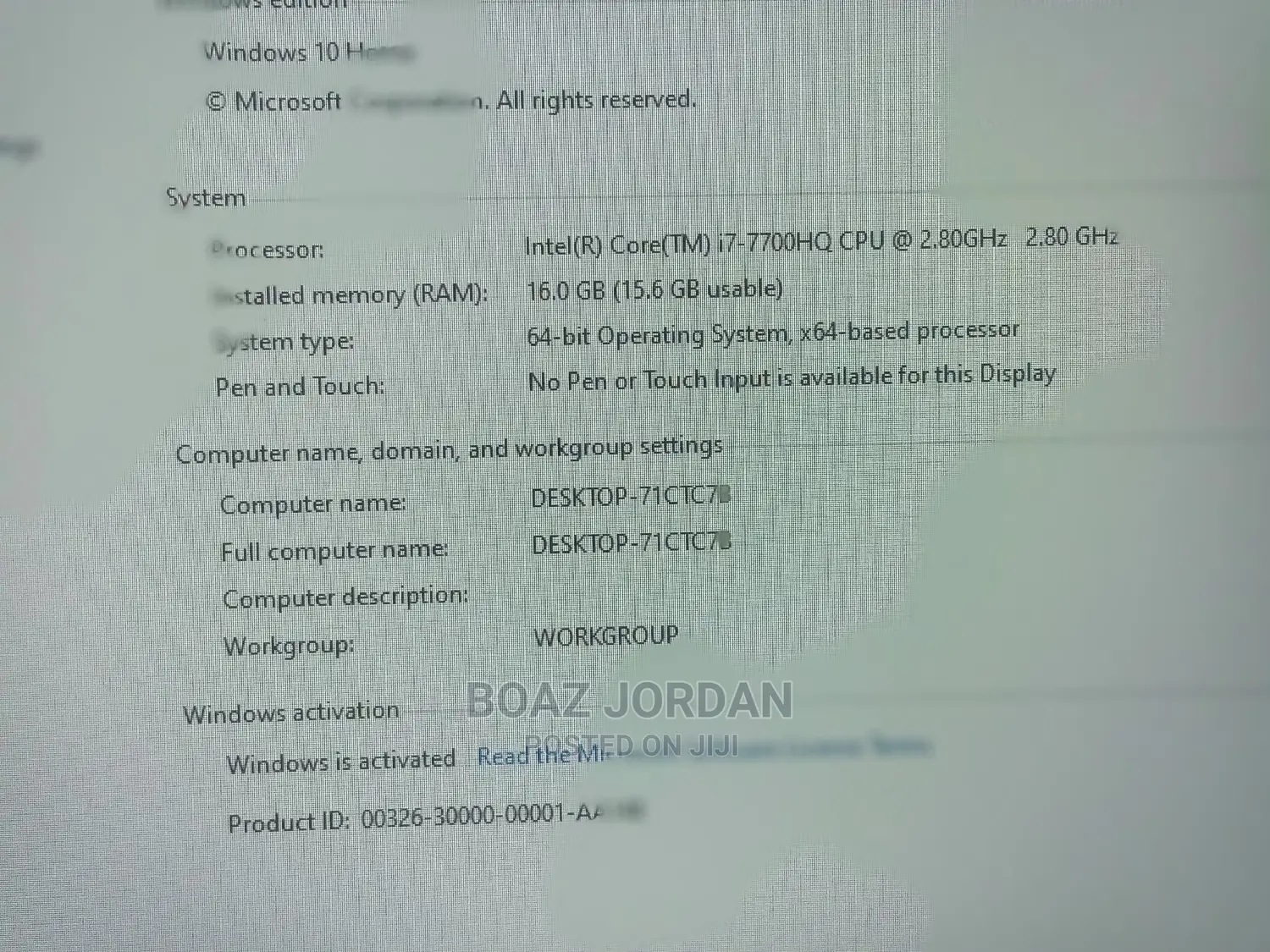 Laptop Dell Inspiron 15 16GB Intel Core I7 SSHD (Hybrid) 1T