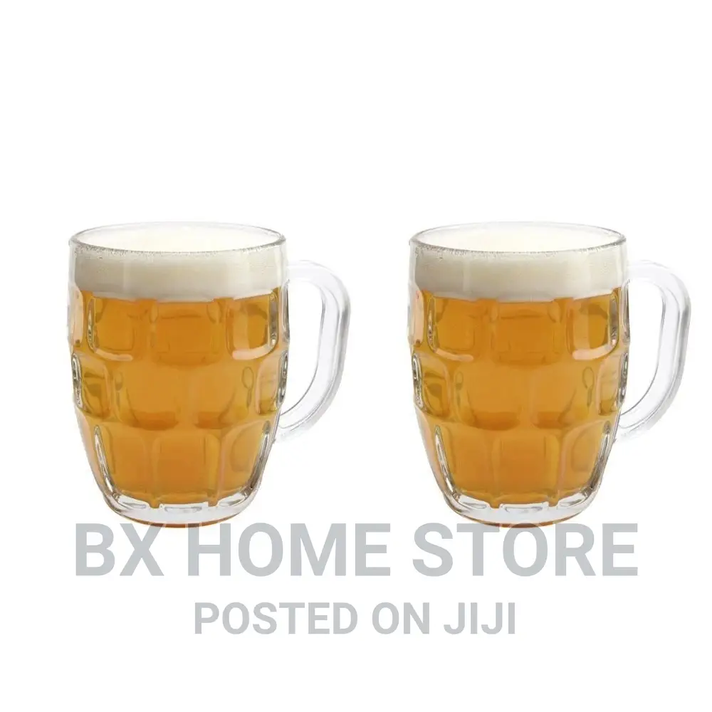 Dimple Stein Beer Mug (Glass Kobe)