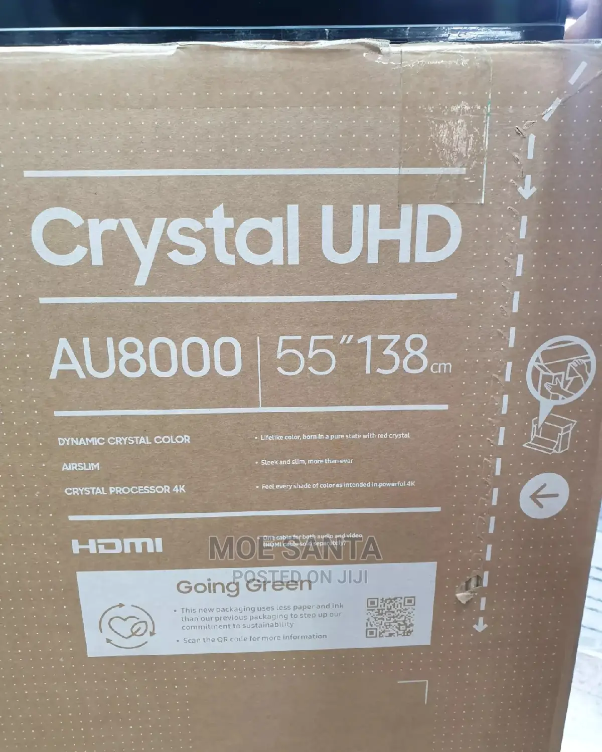 Samsung Crystal Inch 55 UHD New 2022
