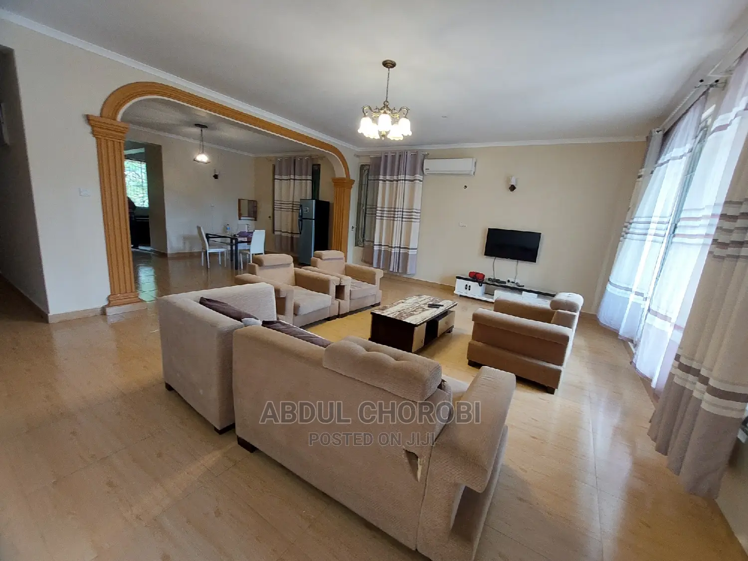 Furnished 3bdrm Apartment in Mikocheni for rent