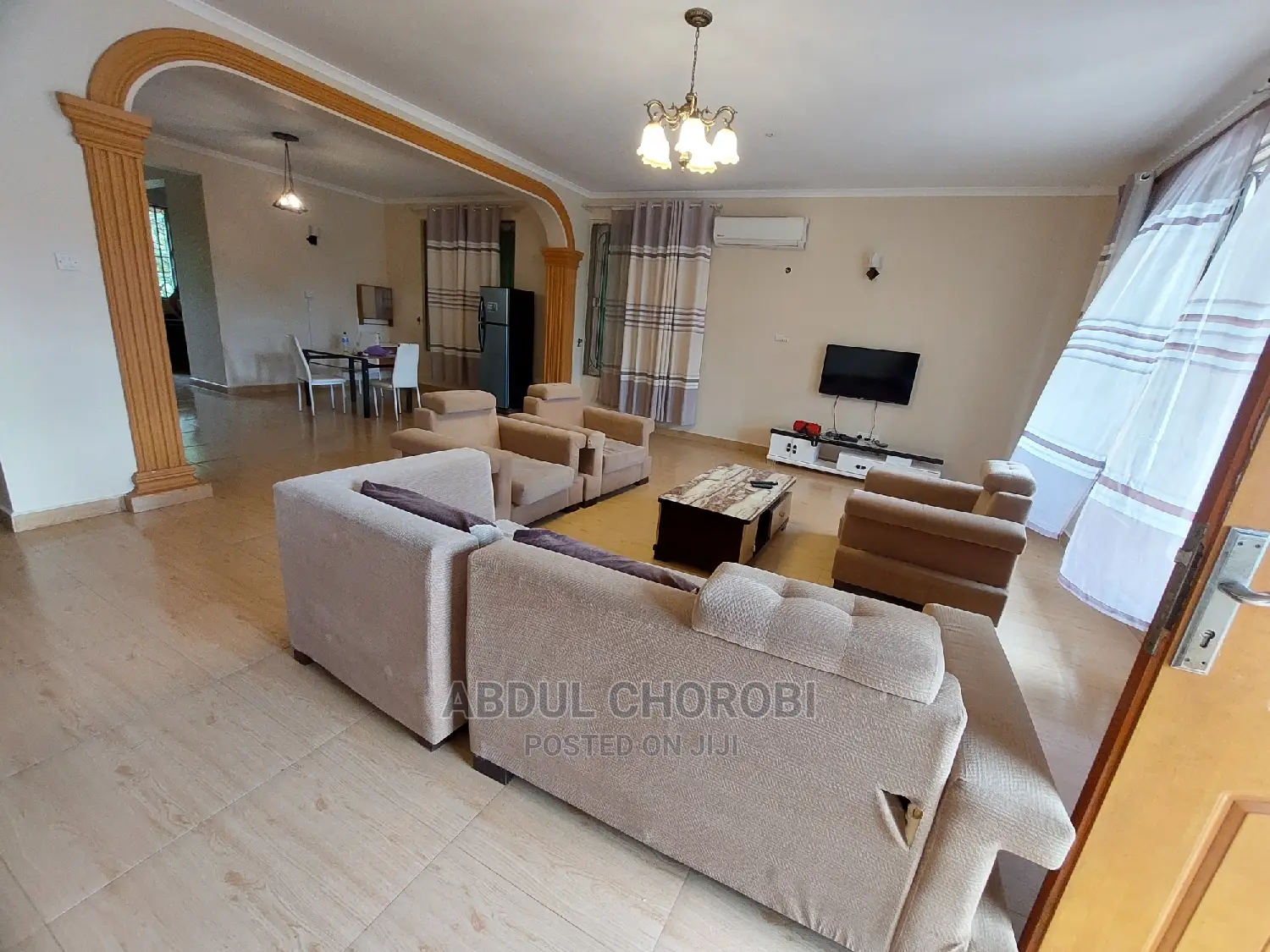 Furnished 3bdrm Apartment in Mikocheni for rent
