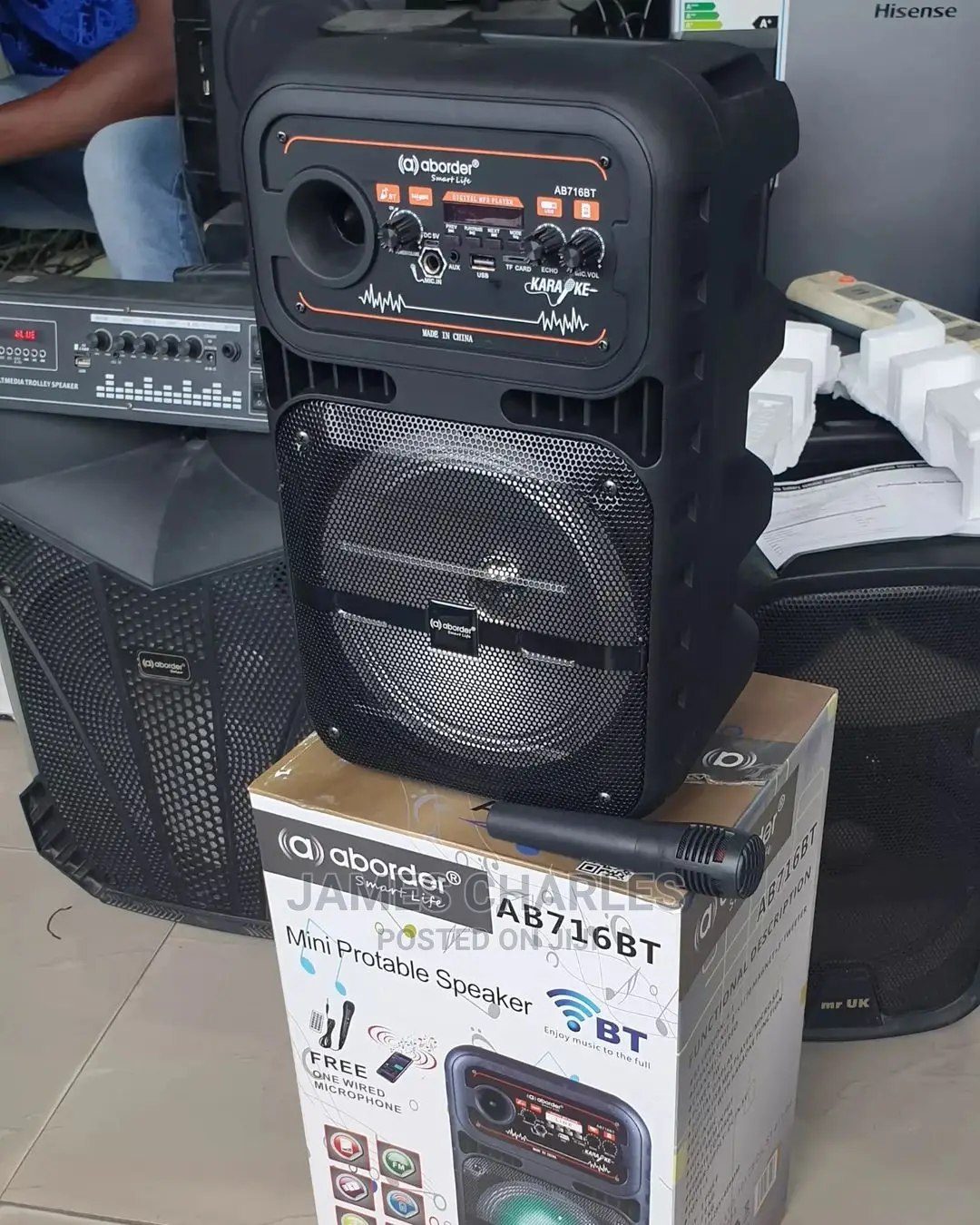 New Aborder Speaker